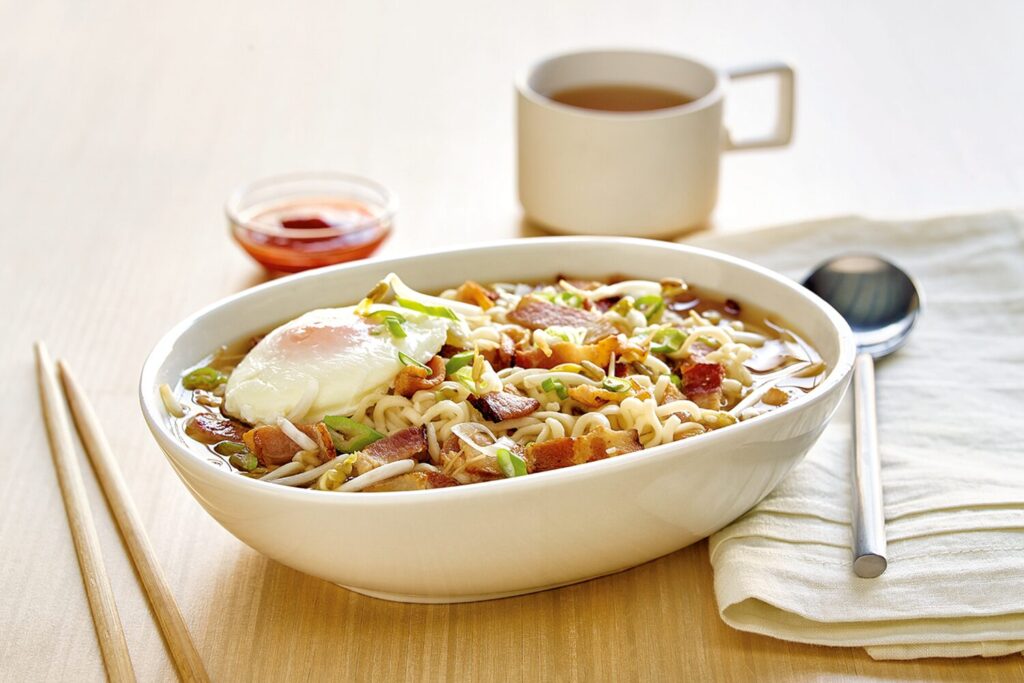 Miso Bacon & Egg Ramen