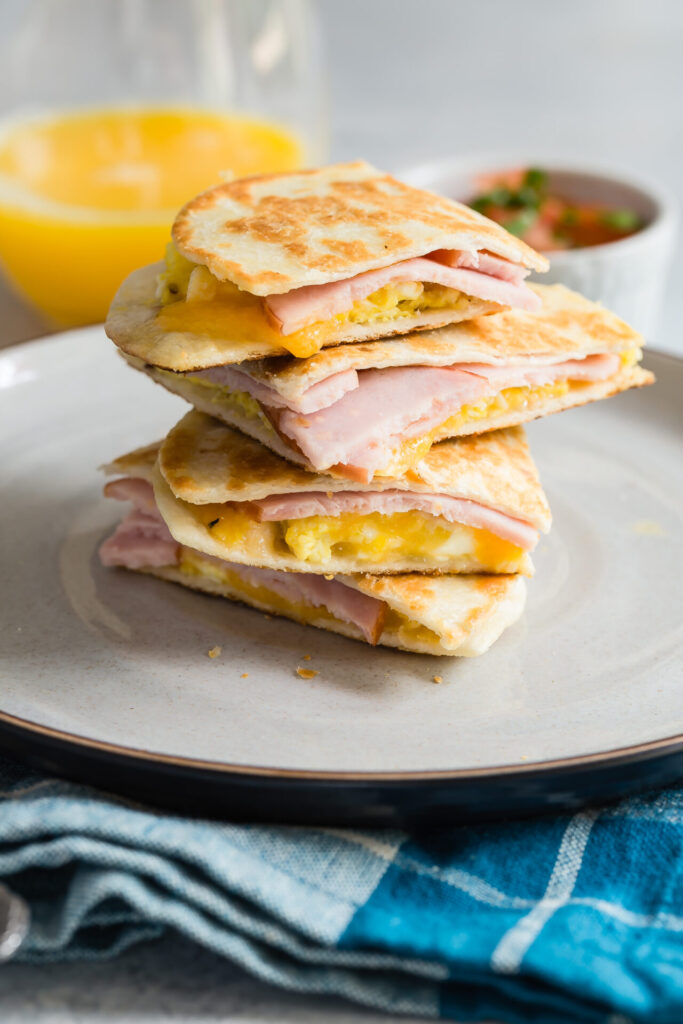 Canadian Bacon and Cheese Quesadilla, How to Cook Canadian Bacon, Jones Canadian Bacon