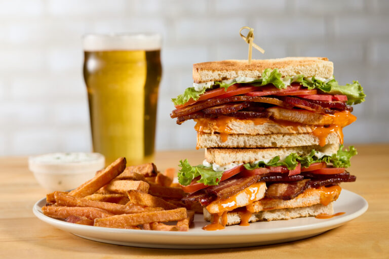 Buffalo Chicken BLT sandwich